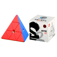 Legend of the Holy Hand S2 Pyramid Solid Color 3x3 Pyramid Irregular Rubik's Cube Beginner's Guide C
