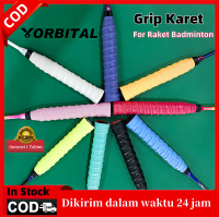 ORBITAL Grip Karet Raket Badminton Grip Tulang Bahan Karet Premium Anti Slip Tennis Badminton Racket