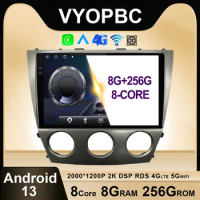 10.1 Inch Android 13 For Toyota Camry 40 MT 2006 - 2011 Car Radio ADAS Multimedia QLED No 2din Navigation GPS 4G LTE Video AHD