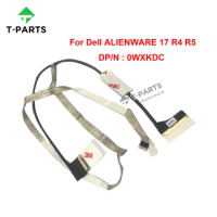 Original New 0WXKDC DC02C00D600 For Dell ALIENWARE 17 R4 R5 LCD LED Display Ribbon Camera Cable