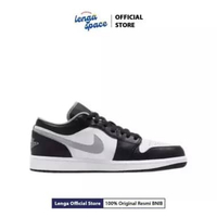 Sepatu Sneakers Pria Air Jordan 1 Low - Black (553558-040) Original 45