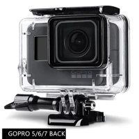45m Underwater Waterproof Case for GoPro Hero 7 6 5 Diving Protective Housing Mount With Dive Filter Action Camera Accessories