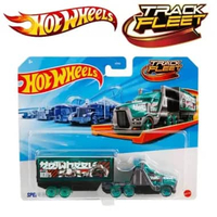 Hot Wheels Track Stars Track Fleet Speed Hauler Hijau