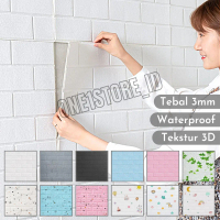 Wallpaper Dinding 3D Foam Wallfoam Bata Dekorasi Dinding 70 x 77cm