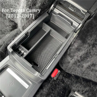 Central Storage Pallet Armrest Container Box Cover Fit For Toyota Camry XV50 2012 - 2017 ( NOT FIT FOR 200E 200G MODELS )