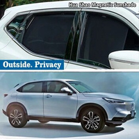 Magnetic Car Sunshade Shield Windshield Frame Curtain Auto Sun Shade for Honda HR-V HRV Vezel RV 2022 2023 2024 MK2 Accessories