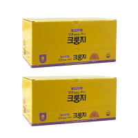 【韓國GINI F&amp;S】扁可頌餅乾 兩盒(20gX20片 壓扁可頌 牛角可頌餅乾)