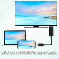 HD Adapter Type C to HDMI compatible 4K USB C 3 1 for MacBook S8 Dex Huawei P30 Dock 10 Projector TV Monitor
