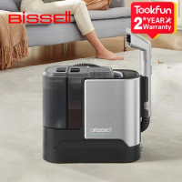 BISSELL Steam Vacuum Cleaner Fabric Washing Machine Multifunctional Portable Mite Remover Sofa Carpet Fabric Cleaner Pet Bath