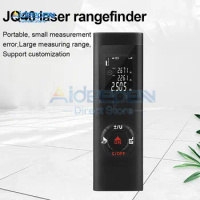 JQ40 Mini Laser Distance Meter 40M 60M Measure Infrared Rangefinder USB Rechargeable Portable Handheld Laser Range Finder Tape