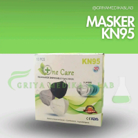 ONECARE Masker KN95 3D Mask 5 Lapisan Respirator Disposable Face Mask Comfortable & Hypoallergenic