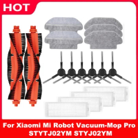 Main Side Brush Hepa Filter Mop Parts For Xiaomi Mi Robot Vacuum Mop 2S / Mop P / Mop Pro / XMSTJQR2S / STYTJ02YM Replacement