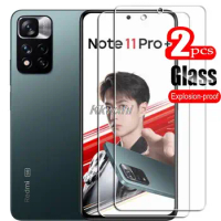 2PCS FOR Xiaomi Redmi Note 11 Pro 5G HD Tempered Glass Protective Note11 Pro+ Plus 11Pro Note11Pro Phone Screen Protector Film