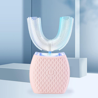 Ultrasonic Toothbrush Electric Toothbrush，Sonic Toothbrush 360 °   Oral Cleaning Wireless Charging &