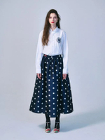 Oxford Shirt White Navy