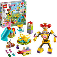 LEGO 41287 PowerPuff Girls Bubbles' Playground Showdown Building Kit (144 Piece), 多色