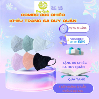 300 chiếc khẩu trang 6A Duy Quân tặng thêm 80 chiếc khẩu trang 6A, 4 lớp kháng khuẩn
