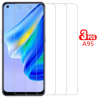 Kaca Bajaan Pelindung, untuk Skrin Oppo A95 5G, Pelindung Skrin, Sesuai untuk Oppo A95 dan A95a, 6.4
