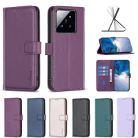 Wallet Phone Case Card Holder Leather Magnetic Pocket Cover For Xiaomi 14 14 Pro 13 13 Pro Poco M3 12 12T Pro 12T 12 Pro 12 Lite