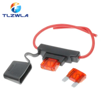 1Set Large Size Insurance Plug Car Waterproof Fuse Box Blade Type In Line Fuse Holder Power Socket 8/10AWG 20A30A50A60A80A100A