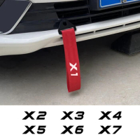 Car Grille Inlet Decor Strap For BMW X5 E70 E53 F15 X1 E84 F49 X7 V8 X2 F39 X3 E83 X6 E71 E72 X4 xdrive Accessories Bumper Decor