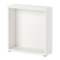 BESTÅ 櫃框, 白色, 60x20x64 公分