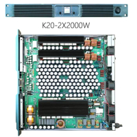 2 Channel X 2000W PA 1U professional class D power amplifier module K-20
