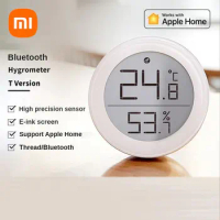XIAOMI Temperature Humidity Sensor T Version Thread/BLE Apple HomeKit High-precision Indoor Smart E-Link INK Screen Thermometer