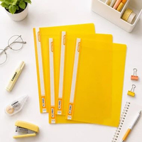 (1 LUSIN) Map Dokumen F4 / Map Plastik Business File Folio / Map Business File H818 Hombo Orange