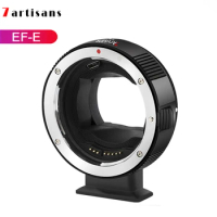 7artisans 7 artisans EF-SE EF-E Auto Focus Lens AdapterConverter Ring Compatible for Canon EF/EF-S Lens to Sony E mount Camera