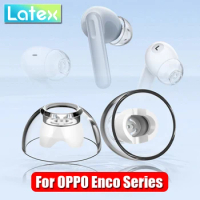 Latex Ear Tips for Oppo Enco X2 Anti-drop Anti-allergic Ear Plugs for OPPO Enco Series Replacement Noise Cancelling EarBuds