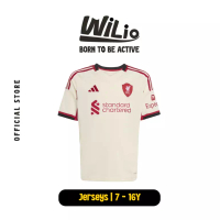 ADIDAS ADIDAS Liverpool FC 25/26 Away Jersey Kids JV6453 - Jersey Anak (Putih)