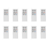 10X Replacement AM04 AM05 Remote Control For Dyson Fan Heater Models AM04 AM05 Remote Control(Silver)