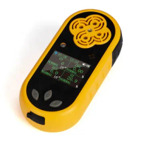 K-400 Portable Multi gas Detector 4 In 1 CO, H2S,O2,CH4 features two instant alarms Gas Monitor With large LCD