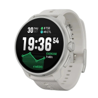 Suunto Race 2 不銹鋼 GPS 戶外手錶 羽毛灰