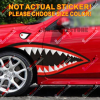DIY Pair Mirror Image 47'' 120cm Flying Tigers Decal Sticker Shark Car Vinyl
