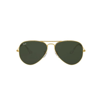 แว่นกันแดด Ray-Ban รุ่น Aviator RB3025 เลนส์สีเขียว