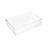 可堆疊透明壓克力收納盒(23x15x5cm) #6067