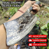 Pisau Cacah Daging Tulang Ayam dan Potong Kelapa Muda