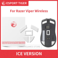 Esports Tiger ICE Version Mouse Feet Mouse Skates for Razer Viper Ultimate Wireless, Viper V2 PRO , DeathAdder V2 / V3 PRO