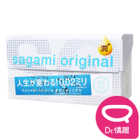 【Dr. 情趣】相模Sagami 002極潤PU保險套12入/盒