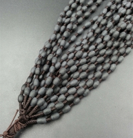 天然玉石砭石米珠項鏈玉墜吊墜項鏈繩 掛件繩廠家直銷