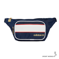 Adidas 腰包 斜背包 隨身小包 藍【運動世界】IX6839