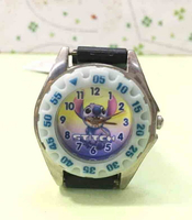 【震撼精品百貨】Stitch 星際寶貝史迪奇 史蒂奇手錶 黑錶帶#36112 震撼日式精品百貨