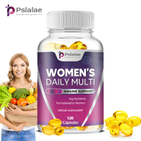 Vitamin Wanita, 120 Kapsul, Mengandungi Gabungan Bahan Berpotensi Tinggi Termasuk Vitamin A, B12, C,