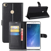 Luxury For Xiaomi Max 2 Case Cover PU Leather Cover For Case mi Max 2 For mi Max 2 Flip Case For mi Max2