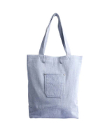 กระเป๋าโท้ตผู้หญิง BIG BAG สีน้ำเงิน
