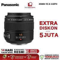 BKP Panasonic Lumix H-ES045 Leica DG Macro Elmarit 45mm F2.8 ASPH MEGA OIS Lensa Kamera