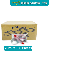 Prime Enema Adult 20ml x 100 Pieces EXP:03/2029 [ Farmasi CS ]
