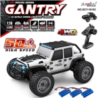 HBX HAIBOXING 2996A RTR Brushless 1/10 2.4G 4WD RC Car 45km/h LED Light  Full Proportional Off-Road Crawler Monster Truck Vehicle - AliExpress